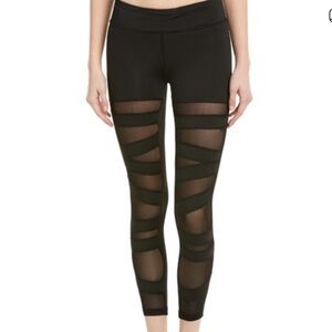 Electric Yoga Black Ballerina Leggings, Size XS